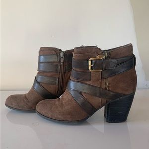 Fergalicious Strappy Ankle Bootie